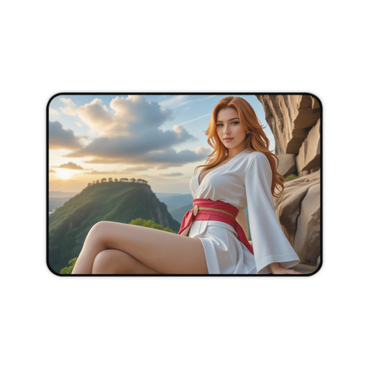 Tsunade Desk Mat, Naruto Mouse Pad, Anime Hero Desk Decor – high-definition Tsunade artwork on large non-slip anime desk mat