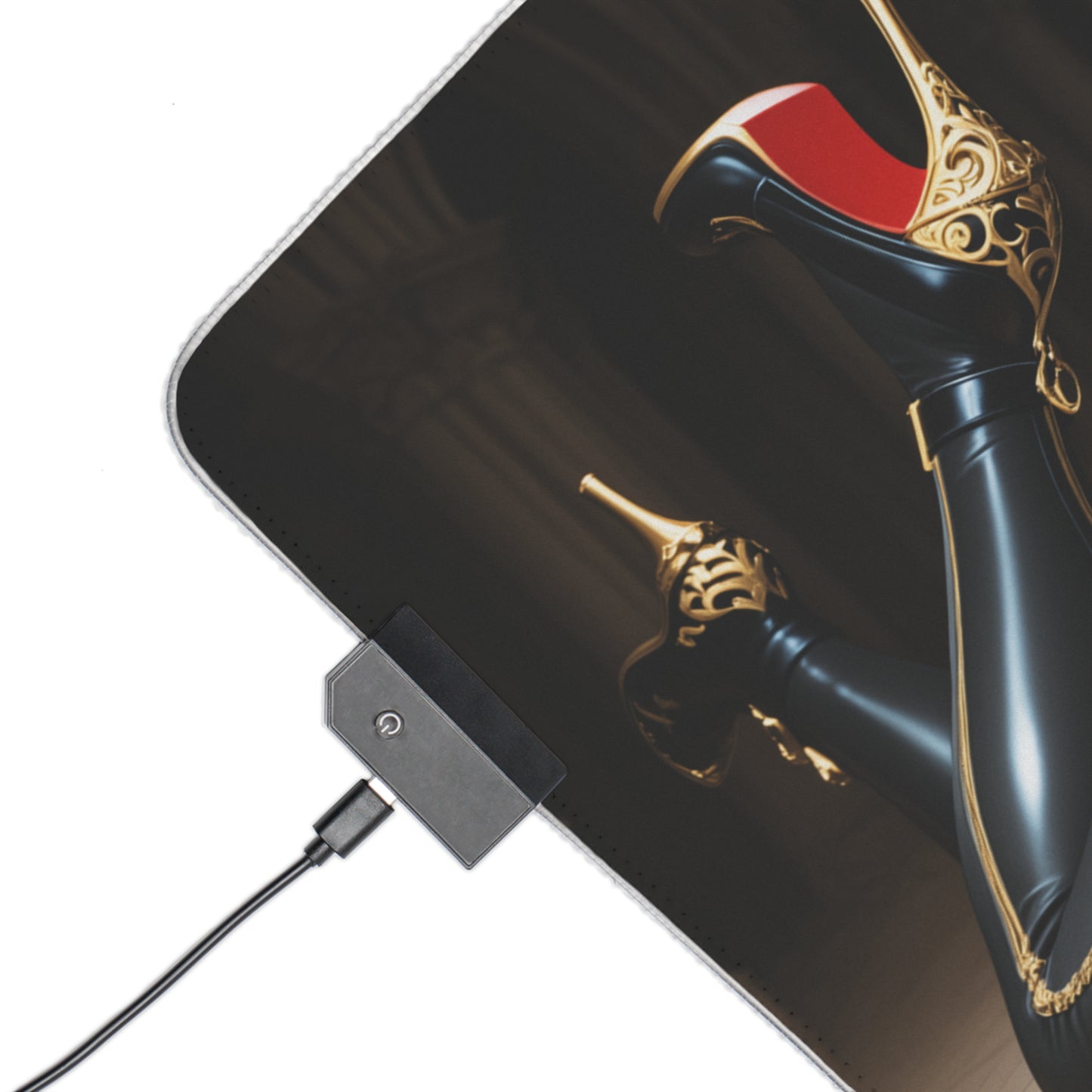 Килимок для столу Bayonetta – світлодіодний RGB-підсвітлювальний килимок, ігровий комплект для дівчат з аніме Waifu