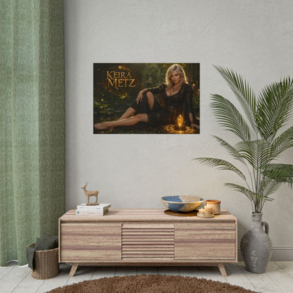 Keira Metz Character Poster The Witcher Fantasy Room Wall Decor Collectible Art