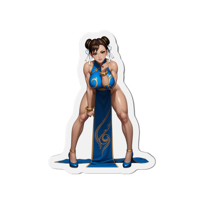 Chun-Li-Magnet – Street Fighter-Kühlschrankmagnet, Anime-Kriegerin-Dekoration