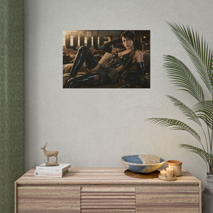 Quiet Metal Gear Wall Art Poster Gaming Decor Collectible Gamer Gift