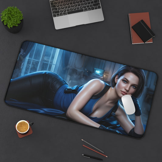 Resident Evil Mouse Pad, Jill Desk Mat, Gamer Gift XXL