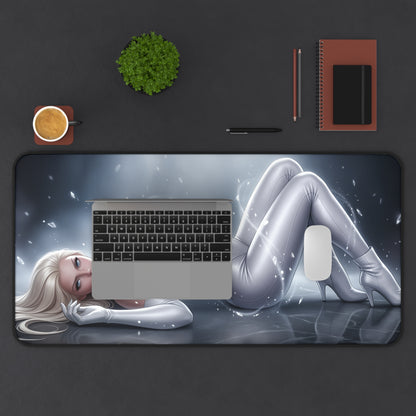 Marvel Mouse Pad, Emma Frost Desk Mat, Large Desk Pad