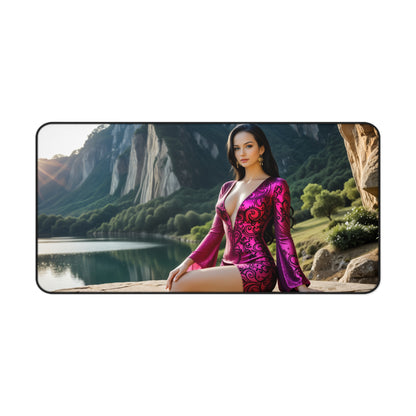 Килимок для миші Boa Hancock Anime, килимок для столу One Piece, великий ігровий килимок для миші