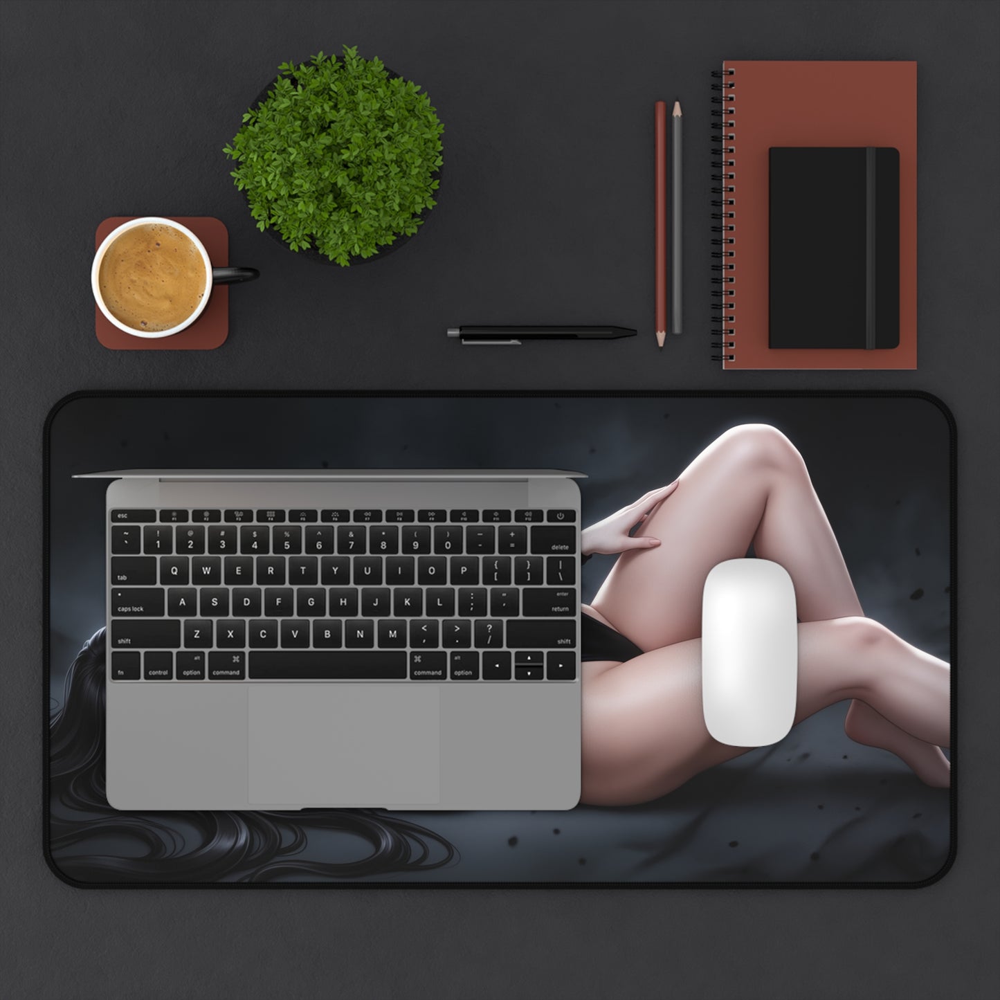 The Addams Family Mouse Pad, Morticia Desk Mat, Gamer Gift