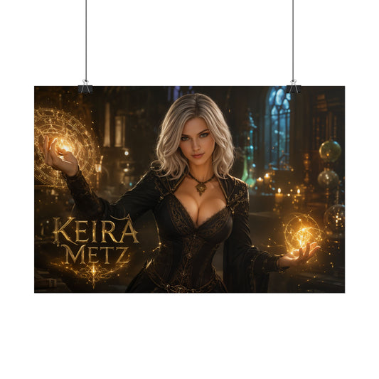 Keira Metz Character Poster The Witcher Fantasy Room Wall Decor Collectible Art