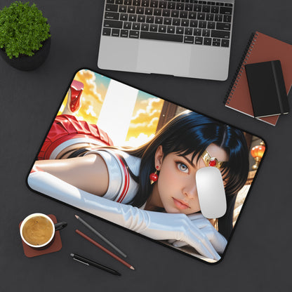 Килимок для столу Sailor Mars, килимок для миші Sailor Moon, декор для столу з аніме-героїнею
