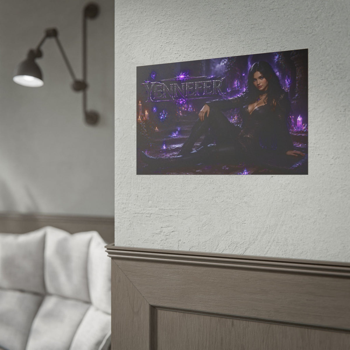 Fantasy Wall Art Yennefer The Witcher Poster Room Decor Collector Gift Art Print