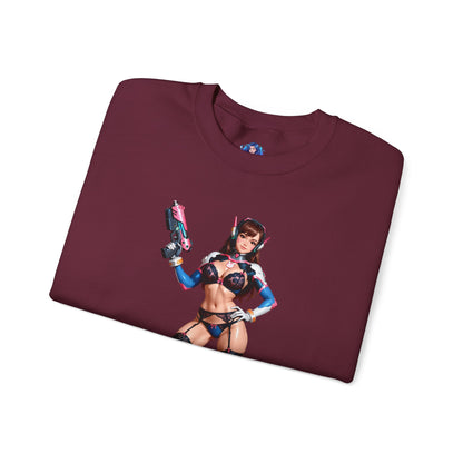 Толстовка D.Va, футболка Overwatch Crewneck, ігровий одяг для фанатів та гравців кіберспорту