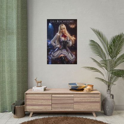 Lili Rochefort Poster, Tekken Wall Art, Gaming Poster, Room Decor