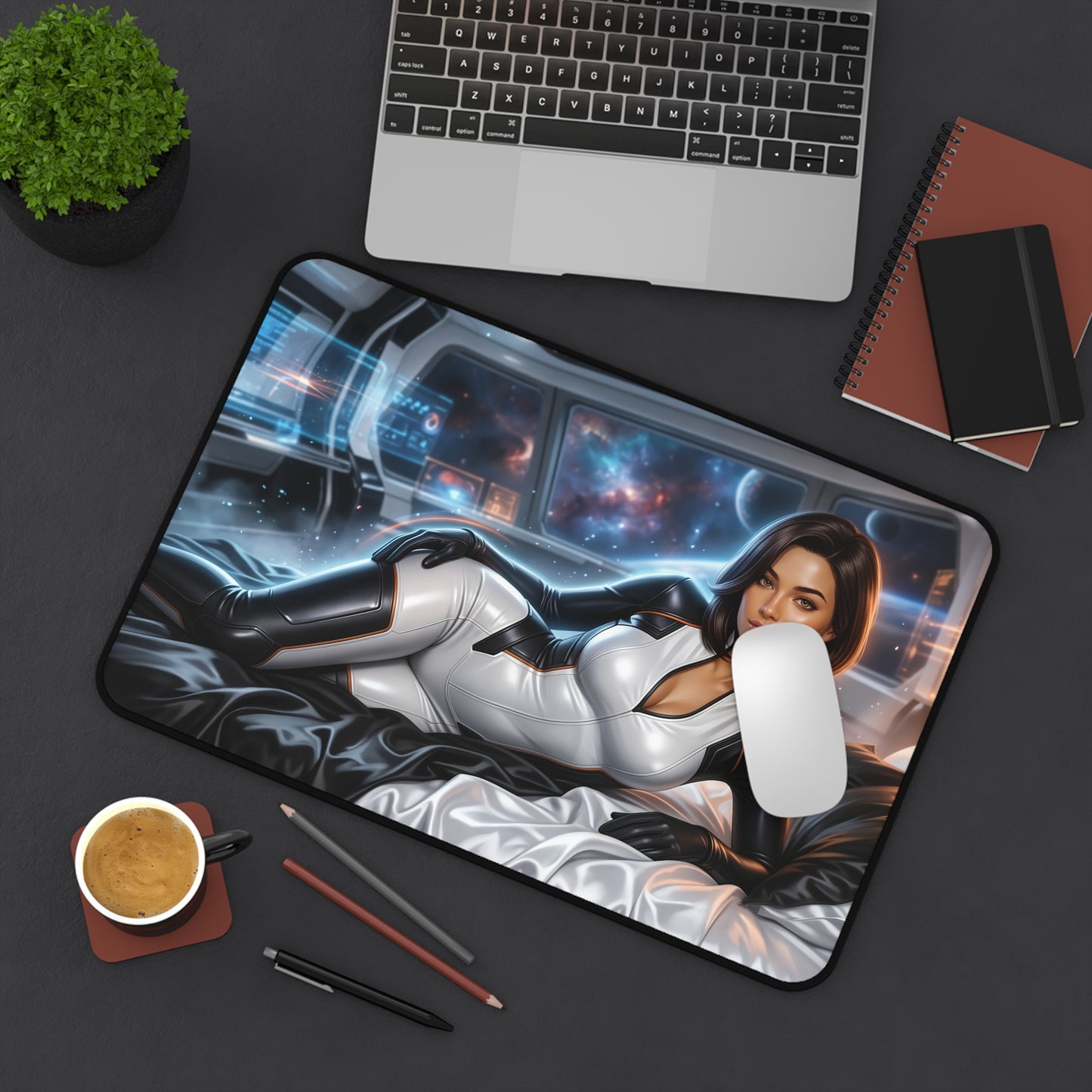 Mass Effect Mouse Pad, Miranda Desk Mat, Large Desk Pad