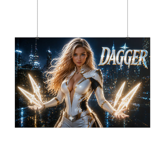 Dagger Comic Poster Character Wall Art Collector Room Decor Art Print