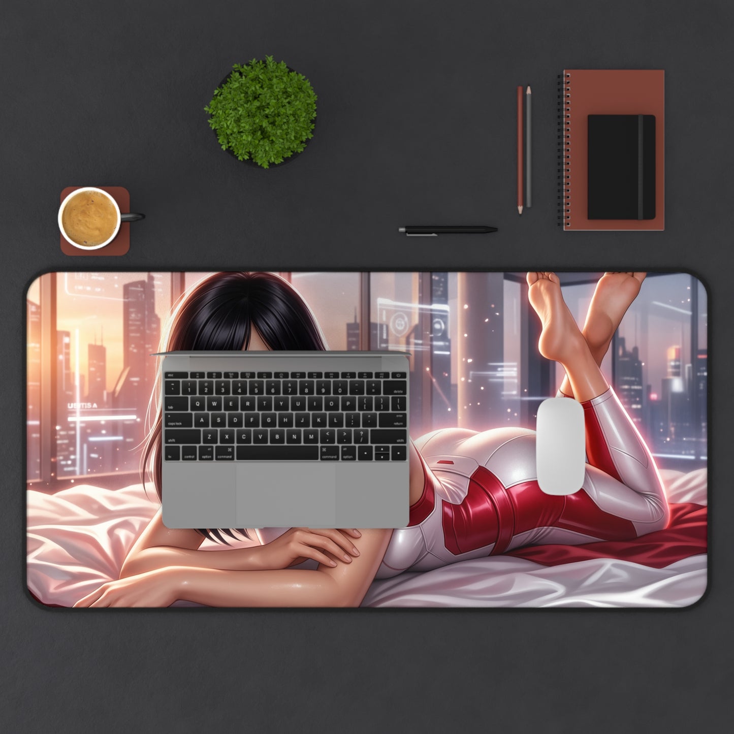 Mirror's Edge Mouse Pad, Faith Connors Desk Mat, XXL Pad