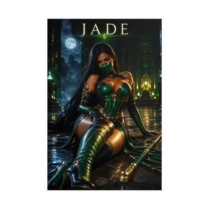 Mortal Kombat Jade Poster Fighting Game Wall Art Print Decor
