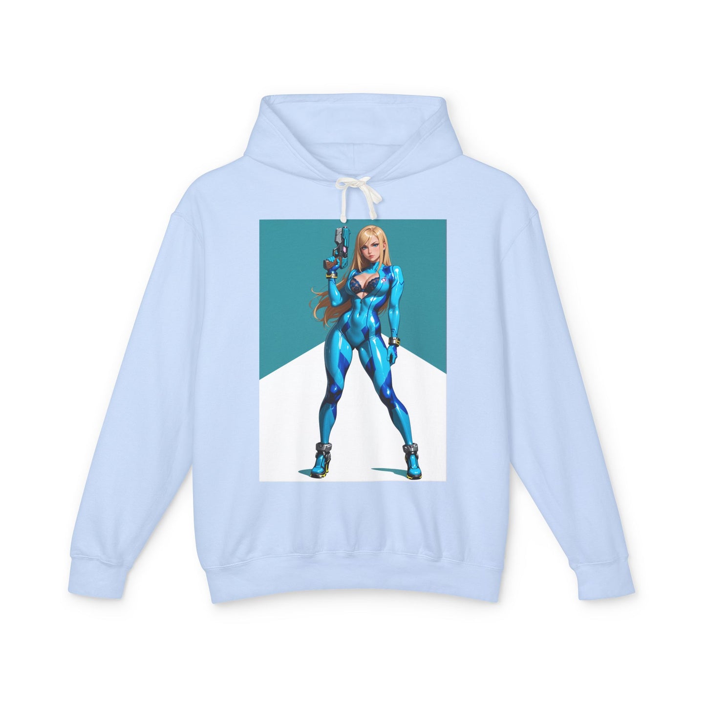 Худі Самус Аран | Худі з науково-фантастичною мисливицею | Пуловер з аніме-бронею