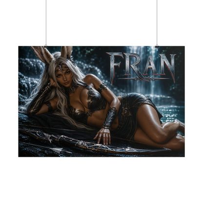 Fran Fantasy Poster Character Wall Art Bedroom Decor Collectible Print