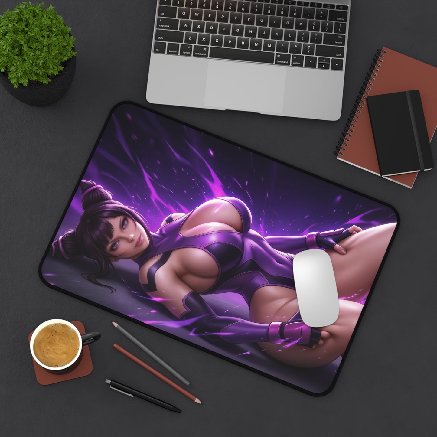 Street Fighter Mouse Pad, Juri Han Desk Mat, Gamer Gift XXL