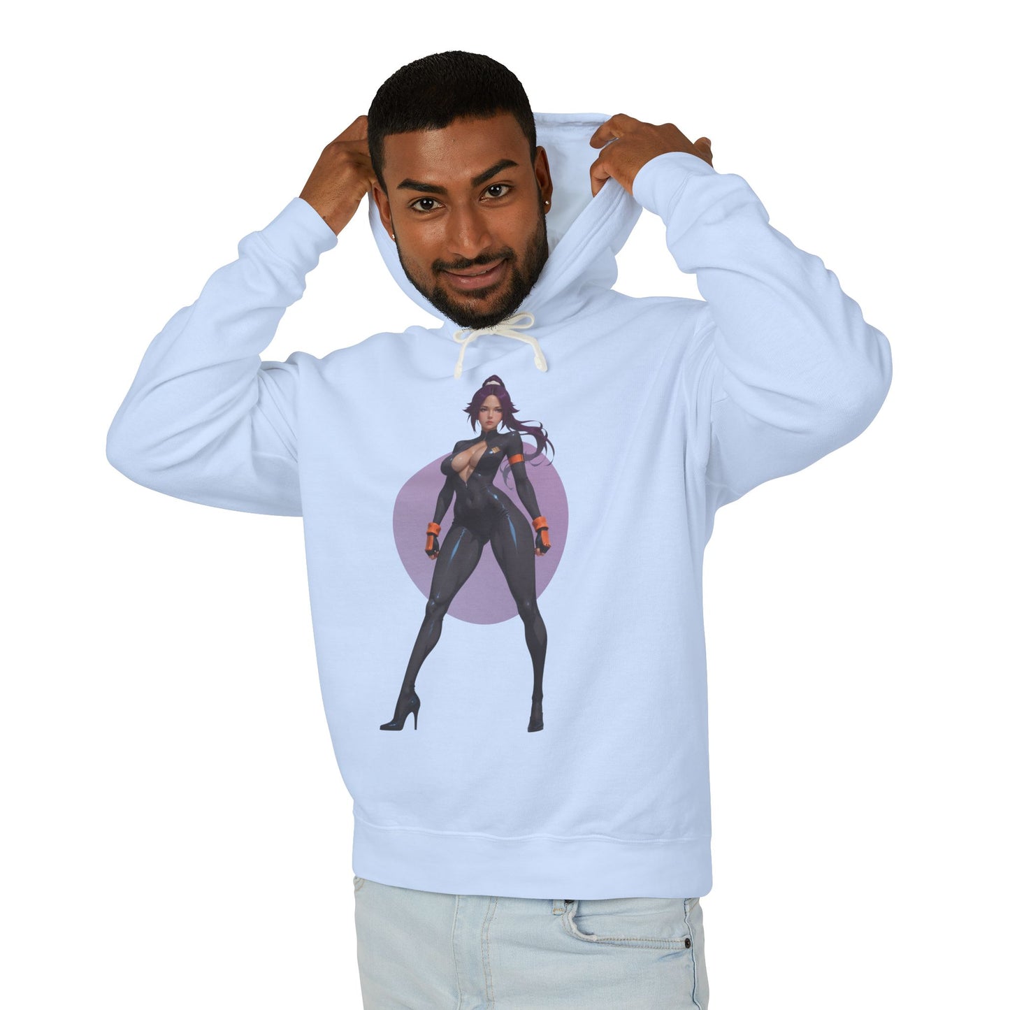 Yoruichi Shihouin Hoodie | Bleach Anime Hoodie | Warrior Goddess Pullover