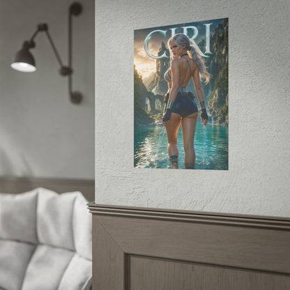 Fantasy Wall Art Ciri The Witcher Poster Room Decor Collector Gift Art Print