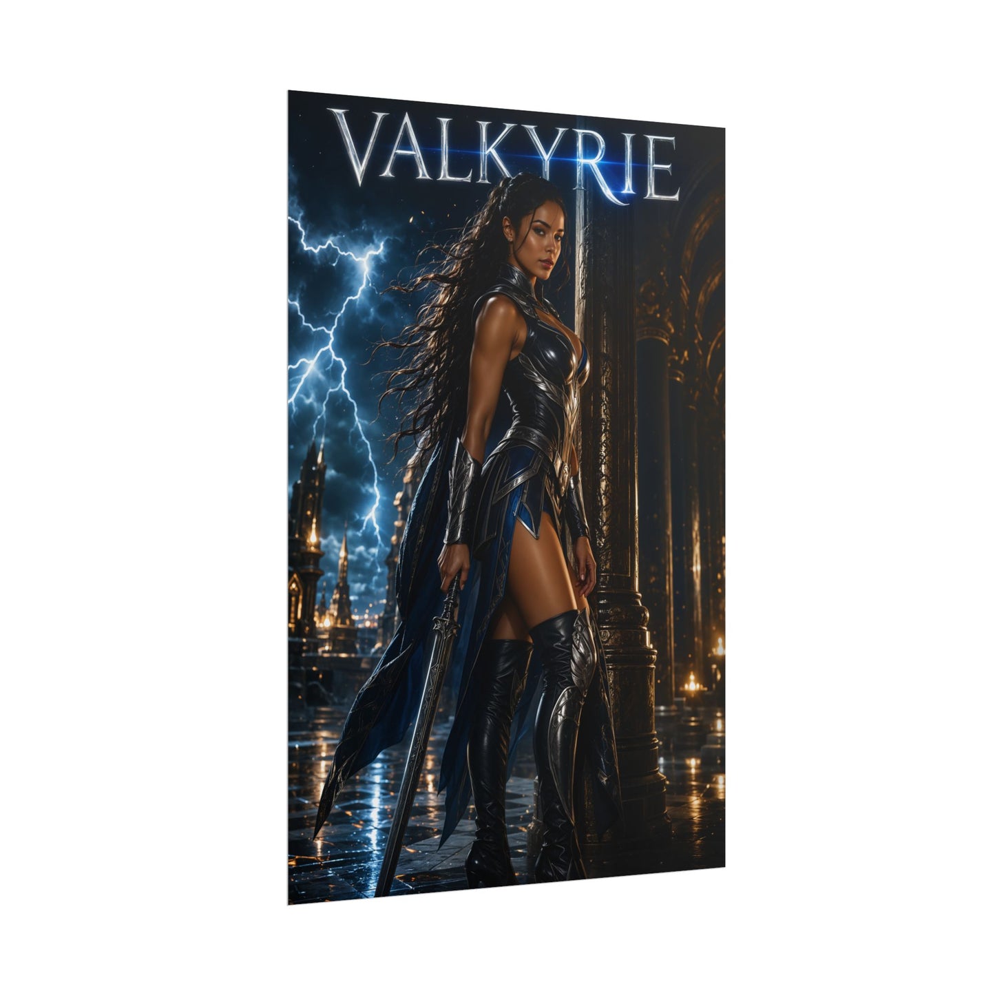 Valkyrie Marvel Thor Poster Asgard Wall Art Print Decor