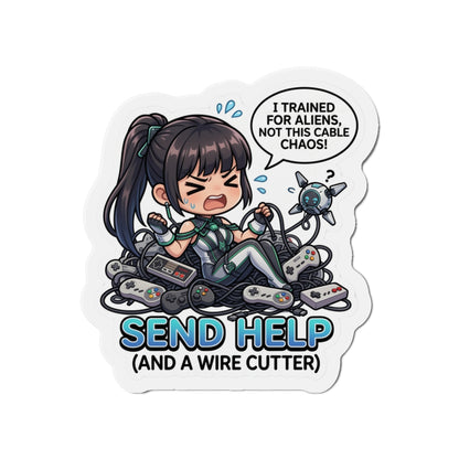 Eve Stellar Blade Magnet – Anime-Sci-Fi-Mädchen-Kühlschrankmagnet, futuristische Dekoration