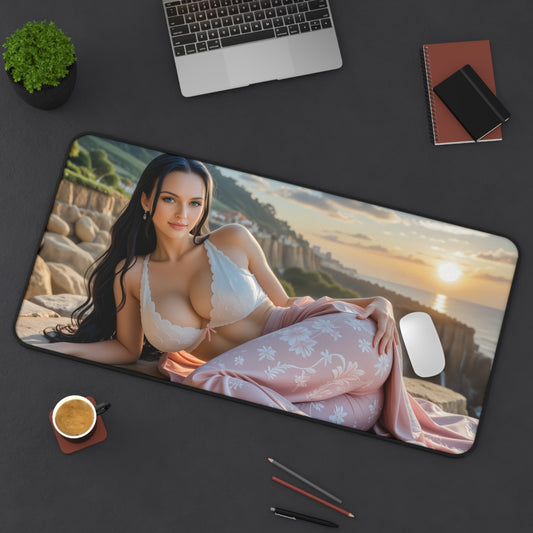 Nico Robin Desk Mat, Anime Gaming Mouse Pad, One Piece Heroine Large Desk Pad