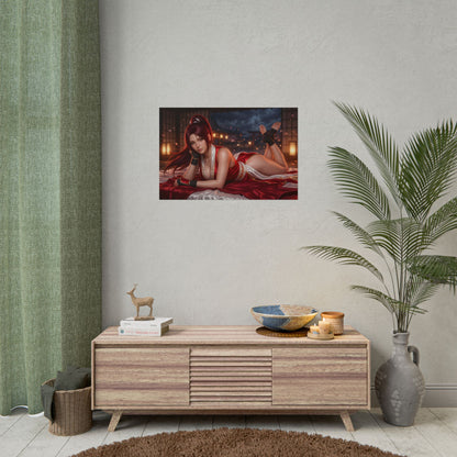 Mai Shiranui Poster, Gaming Wall Art, Anime Print, Gamer Decor