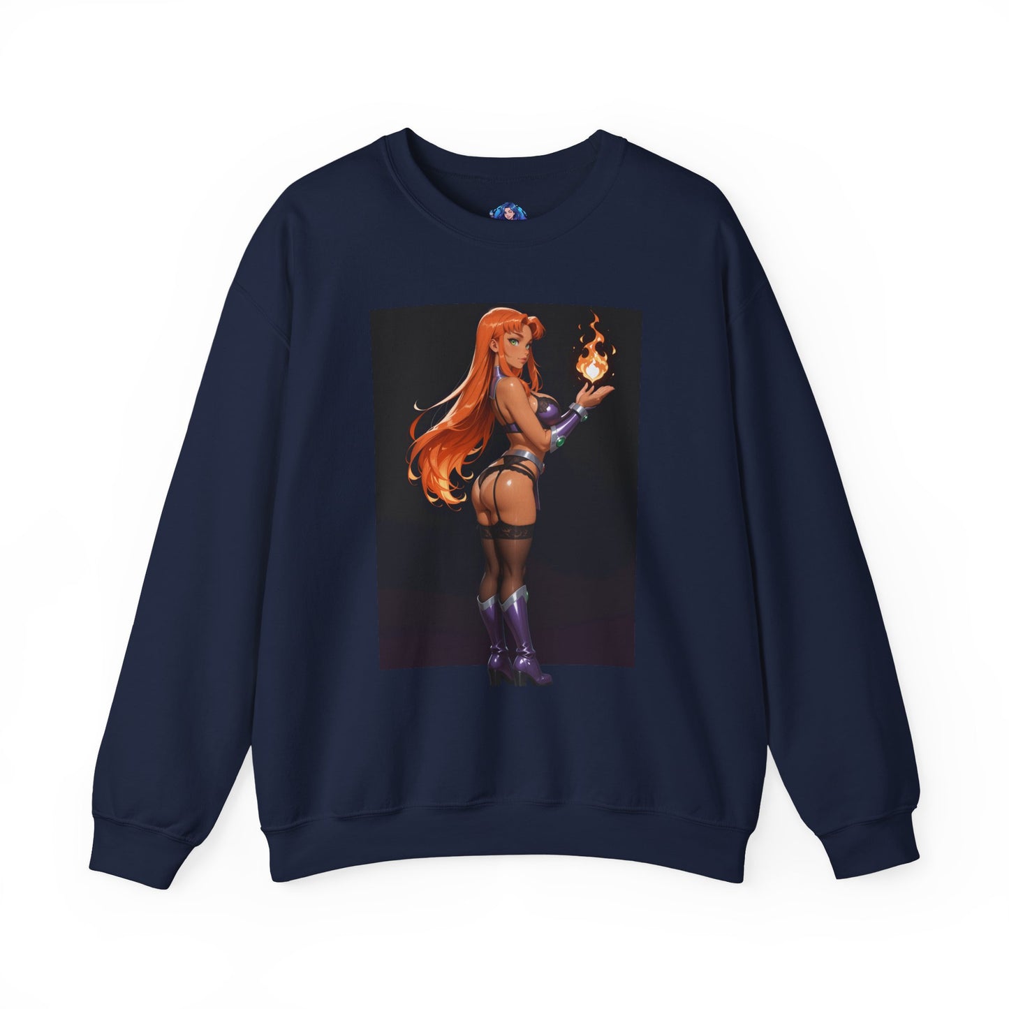 Толстовка Starfire, чохол з круглим вирізом Teen Titans, яскравий одяг супергероїв для колекціонерів