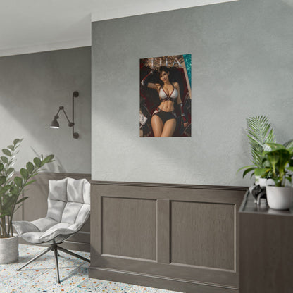 Tifa Lockhart Character Wall Art Gaming Poster Office Room Decor Print