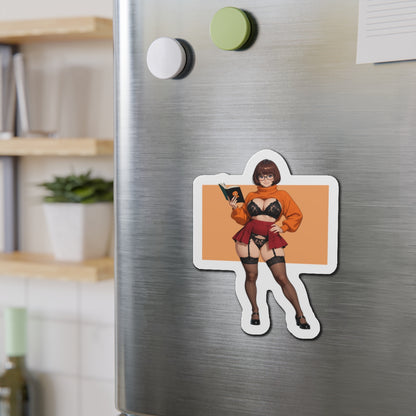 Velma-Magnet – Scooby-Doo-Anime-Mädchen-Kühlschrankmagnet, süße Nerd-Deko