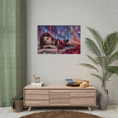 Alita Battle Angel Poster, Sci Fi Wall Art, Gaming Print, Room Decor