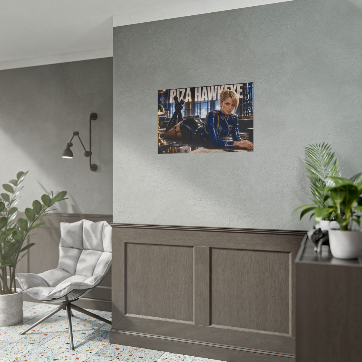 Riza Hawkeye Fullmetal Alchemist Anime Poster Wall Art Character Room Decor