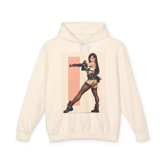 Tifa Lockhart Hoodie | Fantasy RPG Hoodie | Anime Warrior Pullover