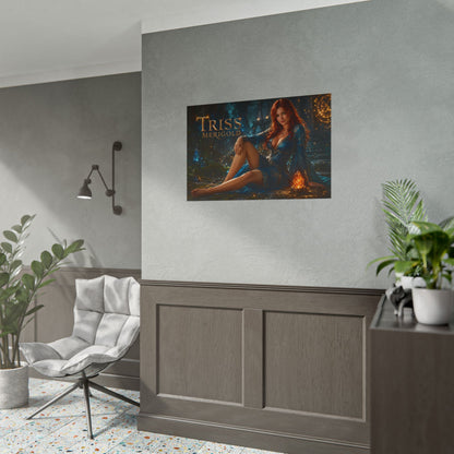 Collector Fantasy Wall Art Triss Merigold The Witcher Character Poster Room Gift