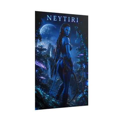 Avatar Neytiri Poster Pandora Wall Art Movie Print Decor