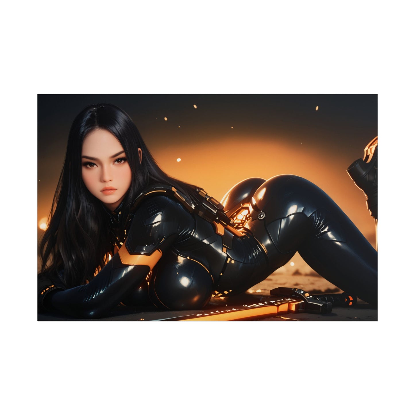 Tachy Anime Poster | Stellar Blade Waifu Wall Art for Otaku Room Decor