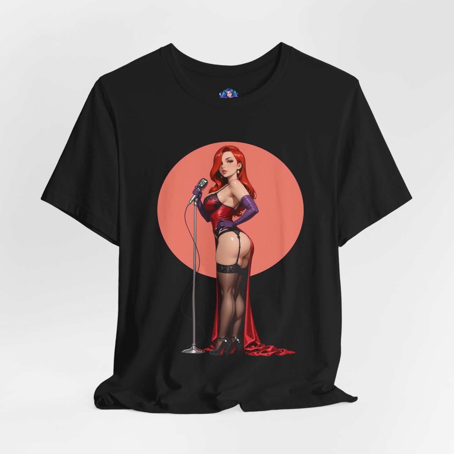Jessica Rabbit T-Shirt | Kultiges Cartoon-Diva-Shirt für Fans &amp; Sammler | Glamouröses Waifu-Shirt