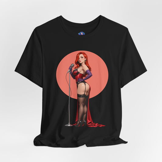 Jessica Rabbit T-Shirt | Kultiges Cartoon-Diva-Shirt für Fans &amp; Sammler | Glamouröses Waifu-Shirt