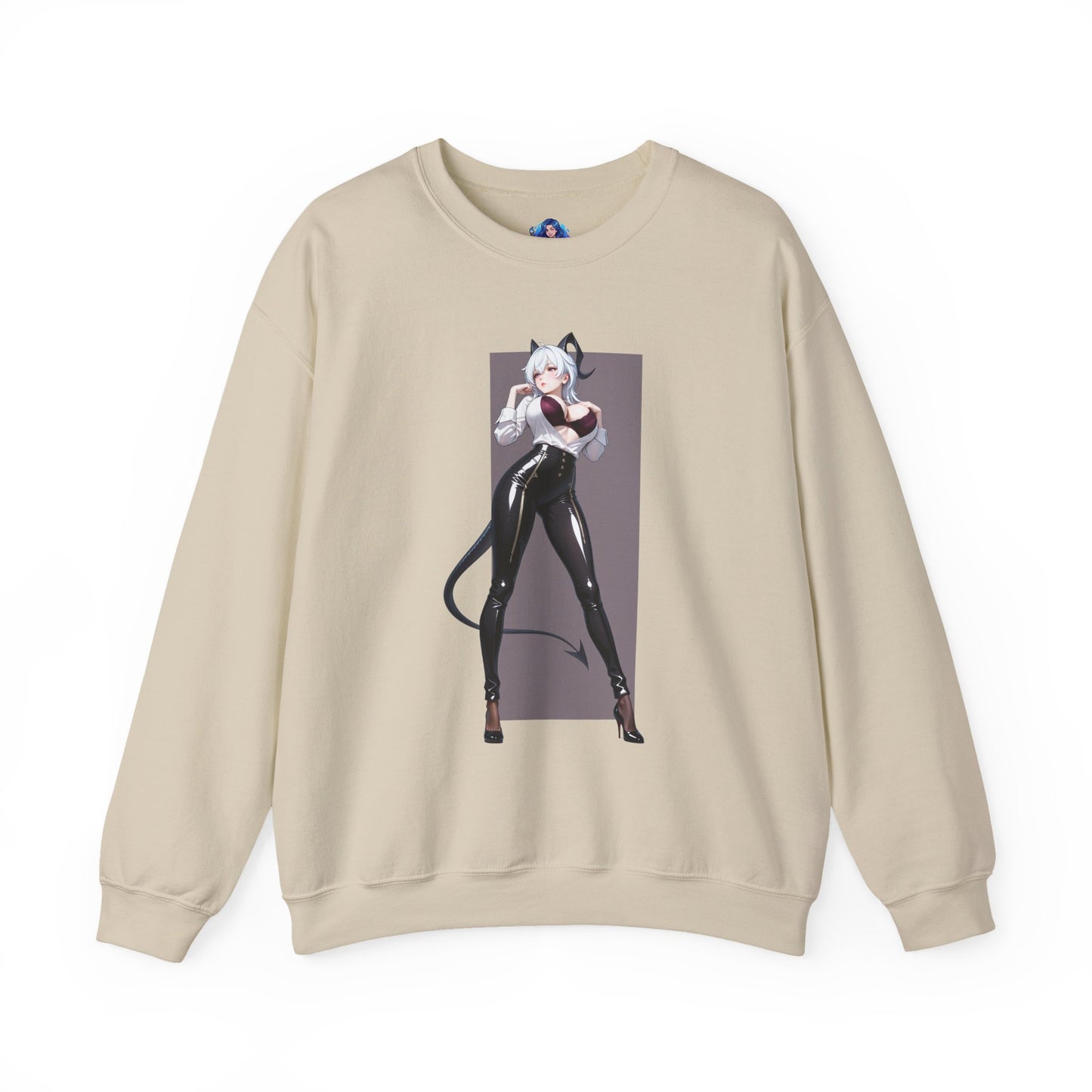 Zani Sweatshirt, Fantasy Heroine Crewneck, Stylish Anime-Inspired Streetwear for Fans