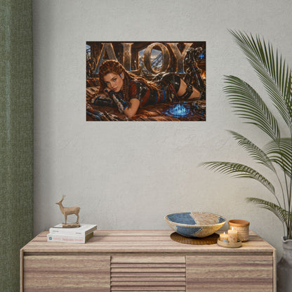 Aloy Horizon Poster Gaming Wall Art Gamer Room Decor Collectible Print