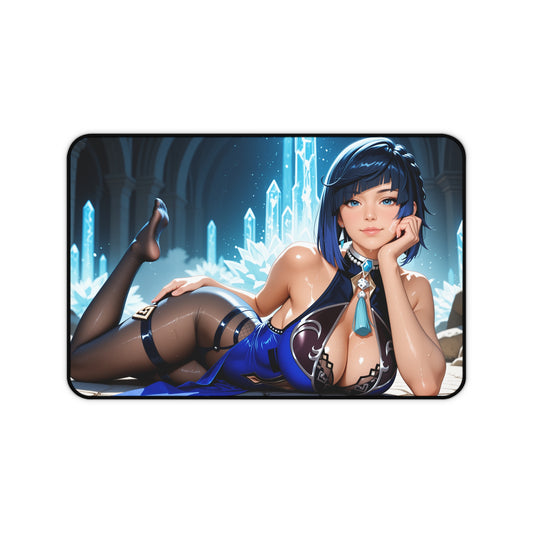 Yelan Mouse Pad – Genshin Impact Anime Gaming Mouse Pad, Heroine Desk Setup