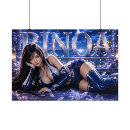 Rinoa Heartilly Character Poster Gamer Room Wall Art Collectible Decor