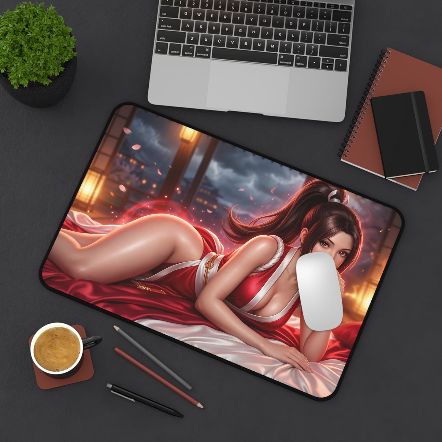 King of Fighters Mouse Pad, Mai Desk Mat, Gamer Gift XXL