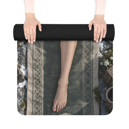 Ciri Yoga Mat 24x72 Printed Glamour Pilates Workout Mat
