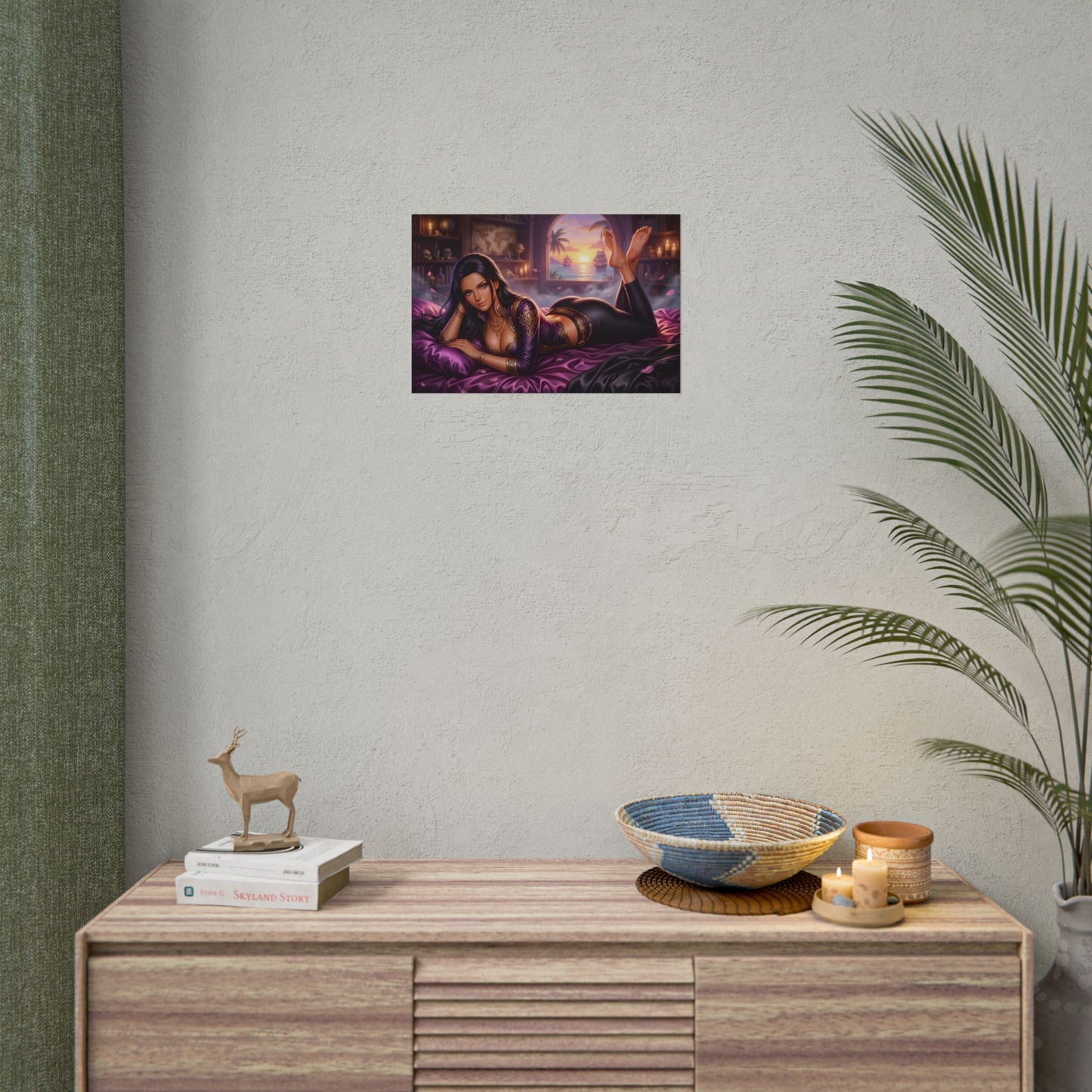 Nico Robin Poster, One Piece Wall Art, Anime Print, Gamer Decor