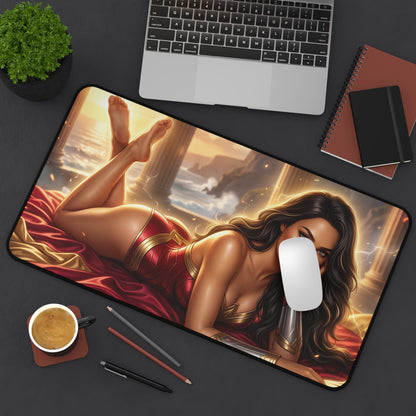 DC Comics Mouse Pad, Wonder Woman Desk Mat, XXL Pad