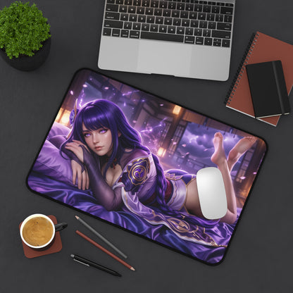 Genshin Impact Mouse Pad, Raiden Shogun Desk Mat, Gamer Gift