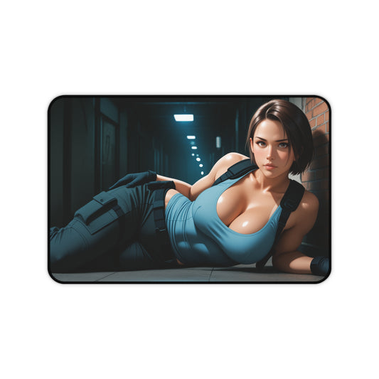 Jill Valentine Mouse Pad – Resident Evil Gaming Mouse Pad, Action Desk Setup