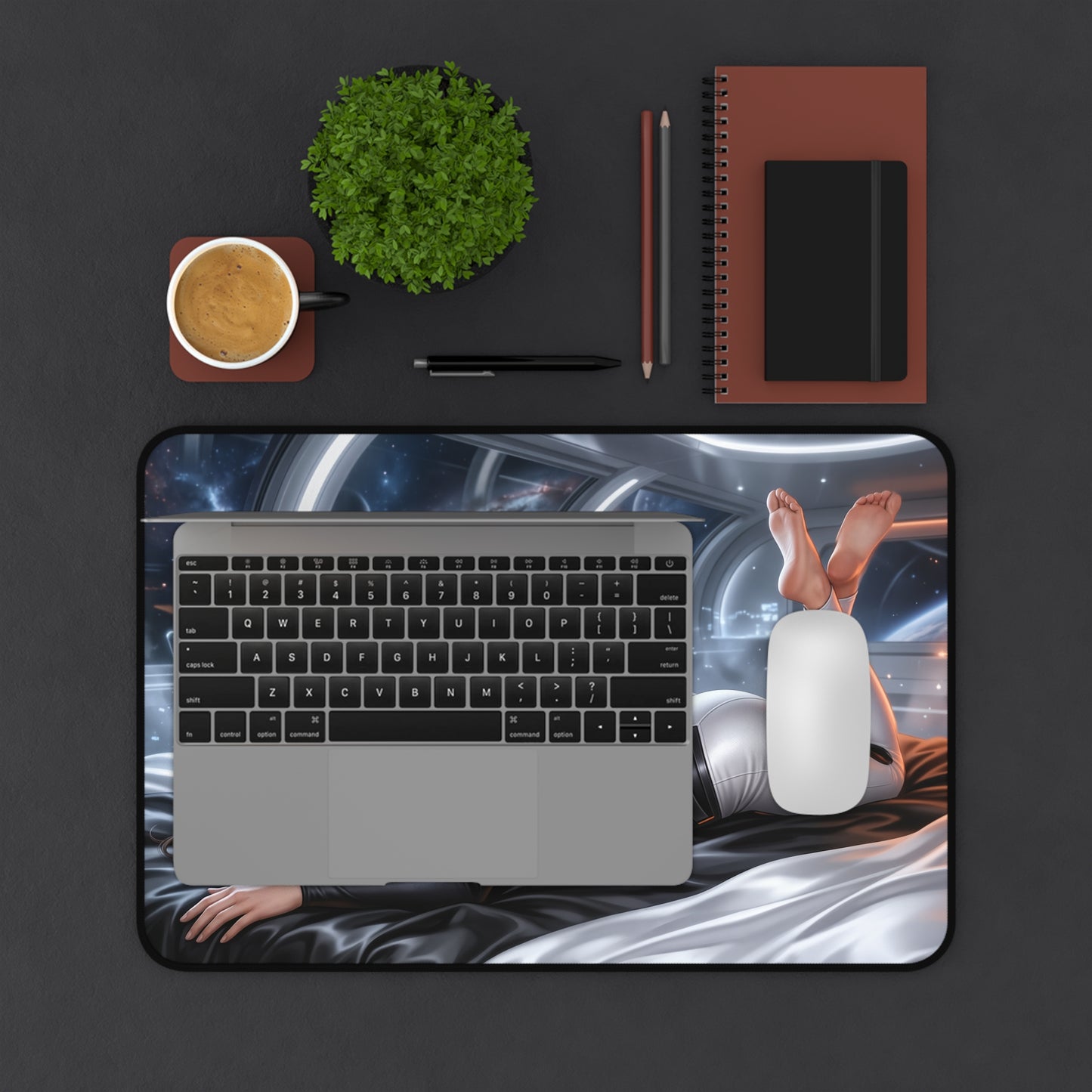 Mass Effect Mouse Pad, Miranda Desk Mat, Gamer Gift XXL