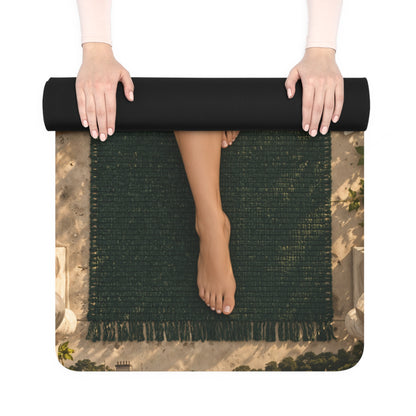 Printed Rogue Yoga Mat 24x72 Home Gym Fitness Exercise Mat